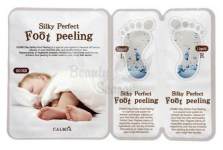 CALMIA  Пилинг для ног - Silky Perfect Foot Peeling 