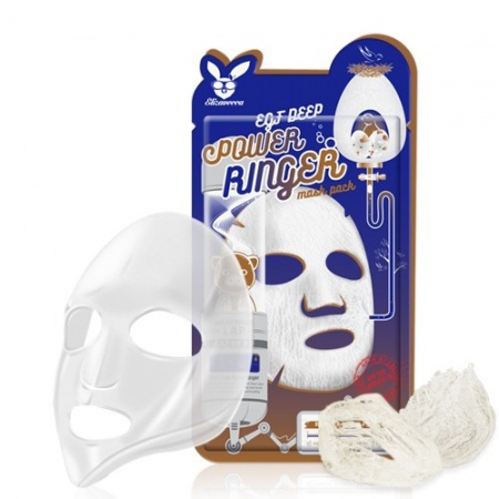 фото elizavecca  тканевая маска для лица с эпидермальным фактор egf deep power ringer mask pack beauty