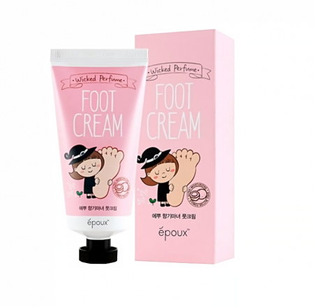 EPOUX Ультраувлажняющий парфюмированный крем для ног с маслом Ши - Wicked Perfume Foot Cream 