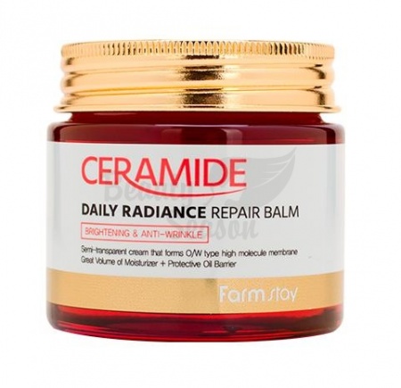 FARMSTAY Укрепляющий крем-бальзам с керамидами - Ceramide Daily Radiance Repair Balm