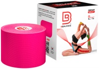 BBTape Кинезио тейп 5см*5м  для тела Premium Quality (Розовый)