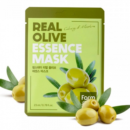 FARMSTAY Маска для лица с экстрактом Оливы - Real Olive Essence Mask