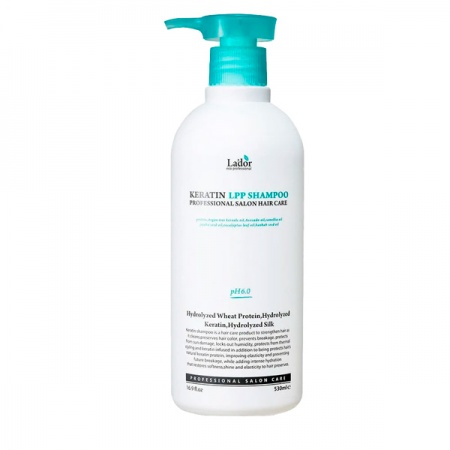 LA'DOR Шампунь кератиновый Keratin LPP Shampoo (530 ml)