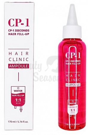 фото esthetic house филлер для волос - 3 seconds hair rider ( hair fill-up ampoule), 170мл beauty