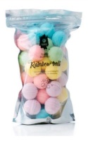 Fabric Cosmetology Маленькие бурлящие шарики для ванны Rainbow Balls (470 гр)