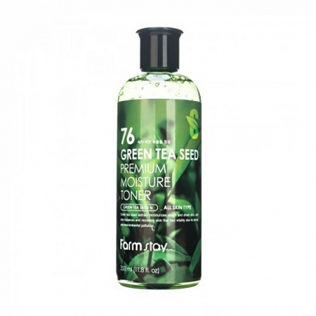 FARMSTAY Увлажняющий тонер с семенами Зеленого Чая - 76 Green Tea Seed Premium Moisture Toner