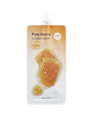 фотоMISSHA Ночная маска Мёд - Pure Source Pocket Pack - Honey бьюти сизон