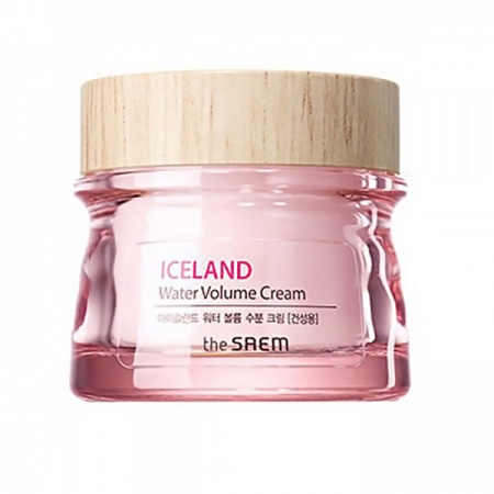фотоThe SAEM Крем минеральный - Iceland Water Volume Hydrating Cream (For Dry Skin) 80мл бьюти сизон