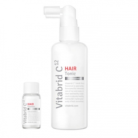 фото vitabrid c12 набор для стимуляции роста волос - hair tonic set professional beauty