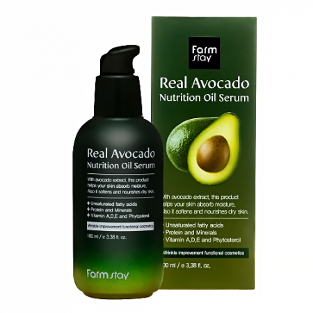 фотоFARMSTAY Питательная сыворотка с экстрактом авокадо - Real Avocado Nutrition Serum бьюти сизон
