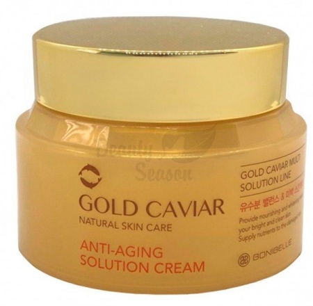 фотоENOUGH Крем с экстрактом икры и золотом Bonibelle Gold Caviar Anti-Aging Solution Cream бьюти сизон