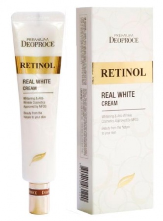 фотоDEOPROCE Крем с ретинолом для век и носогубных складок Premium Retinol Real White Cream бьюти сизон