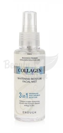 ENOUGH Увлажняющий мист с коллагеном 3 в 1 Collagen Whitening Moisture Facial Mist