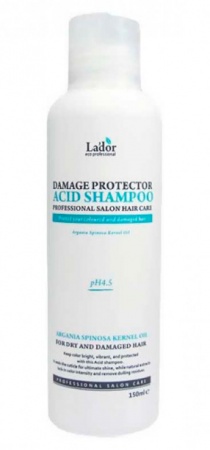 LA'DOR Шампунь с аргановым маслом Damaged Protector Acid Shampoo (150 ml)