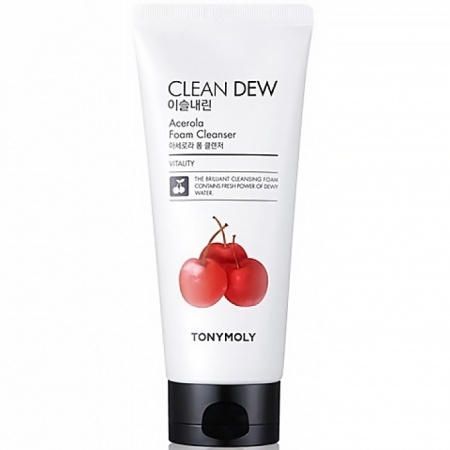 TONY MOLY Пенка для умывания - Clean Dew Acerola Foam Cleanser