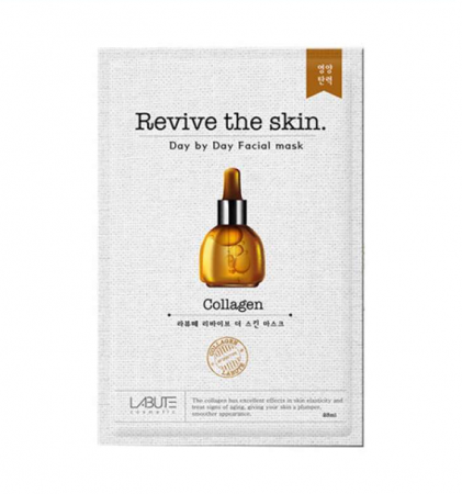 LABUTE Тканевая маска коллаген - Revive the skin Collagen, 23 мл