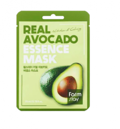 FARMSTAY Маска для лица с экстрактом Авокадо - Real Avocado Essence Mask