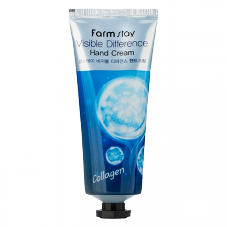 FARMSTAY Крем для рук с коллагеном  Visible Difference Hand Cream Collagen