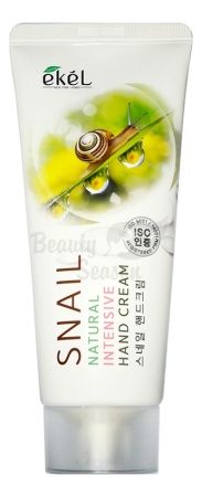 EKEL Крем для рук с улиточным муцином Snail Natural Intensive Hand Cream, 100 ml