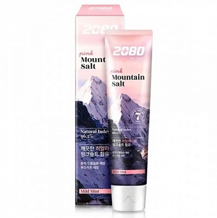 Aekyung Зубная паста с гималайской солью Dental Clinic 2080 Pink Mountain Salt Toothpaste, 120 гр.