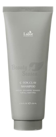 LA'DOR Шампунь для волос на основе минеральной глины и морских экстрактов C-Tox Clay Shampoo