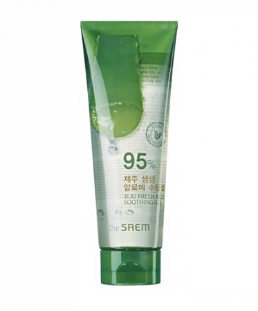 The SAEM Aloe Гель с алоэ универсальный увлажняющий - Jeju Fresh Aloe Soothing Gel 99% Tube 120мл