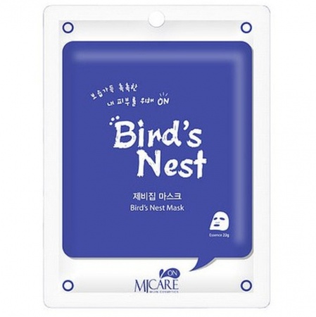 MIJIN Маска тканевая ласточкино гнездо - Bird`s Nest  Mask pack 22р