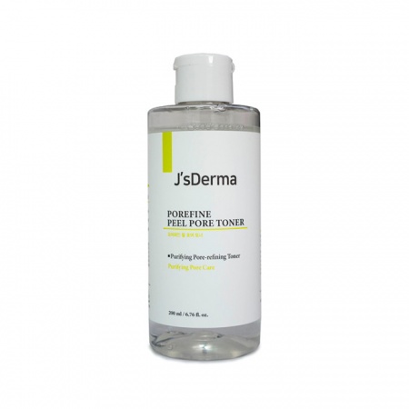 фотоJsDERMA Пилинг тонер с гликолевой кислотой Pore Cleaning&Refine Glycolic Acid 1% Toner бьюти сизон