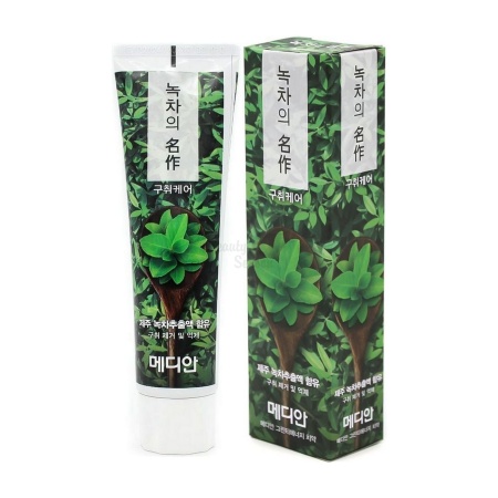 Median Зубная паста c экстрактом зеленого чая  GreenTea Energy Toothpaste 120гр