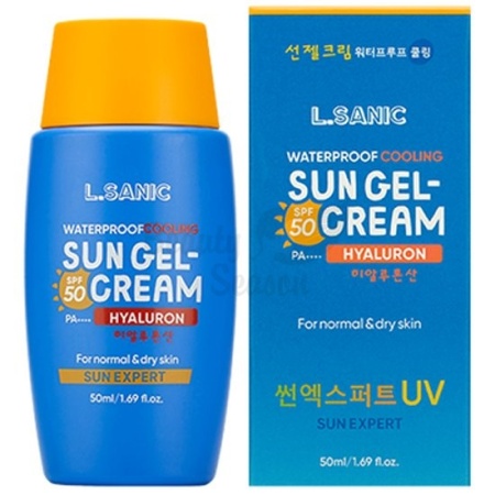 L.SANIC Матирующий Гель-крем солнцезащитный Waterproof Cooling Sun Gel-Cream Aloe SPF50 PA++++