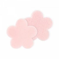 фото etude house спондж для нанесения макияжа в форме цветка - cherry blossom meringue puff heart blossom beauty