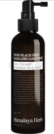 NARD Тоник для волос и кожи головы укрепляющий Black Seed Hair Loss Care Tonic