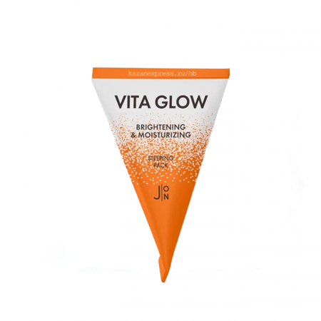 J:ON Мультивитаминная ночная маска для лица Vita Glow Brightening & Moisturizing Sleeping Pack5 gr