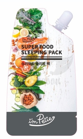 I'M PETIE Ночная маска для лица Super Food Sleeping Pack