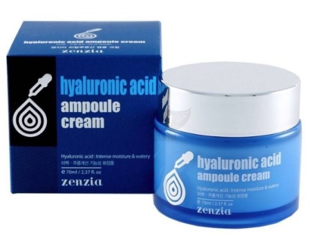JIGOTT Ампульный крем для лица с Гиалуроновой кислотой Zenzia Hyaluronic Acid Ampoule Cream