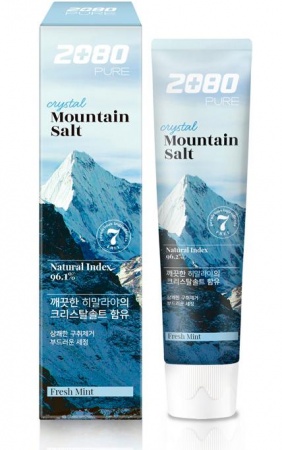 Aekyung Зубная паста с гималайской солью Dental Clinic 2080 Crystal Mountain Salt Toothpast, 120 гр.