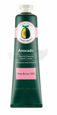 Nature Republic Крем для рук Авокадо Hand & Nature Avocado Hand Cream