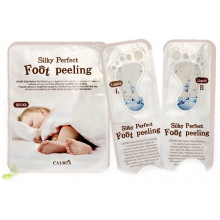CALMIA  Пилинг для ног - Silky foot peeling