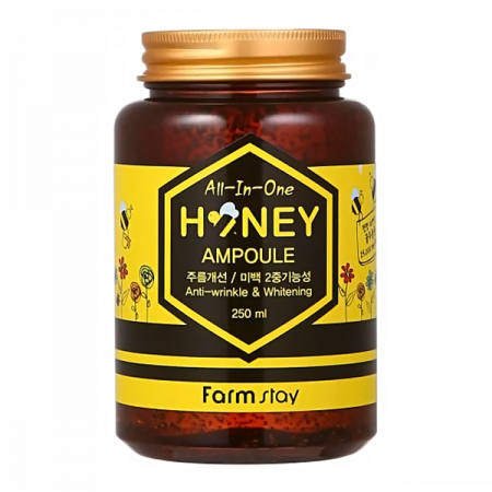 фотоFARMSTAY Ампульная сыворотка с медом - Honey Ampoule  All in One бьюти сизон