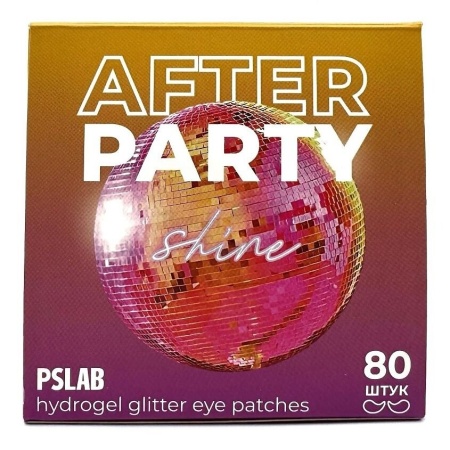 PSLAB Глиттер - Патчи против темных кругов Hydrogel Glitter Eye Patches After Party Shine