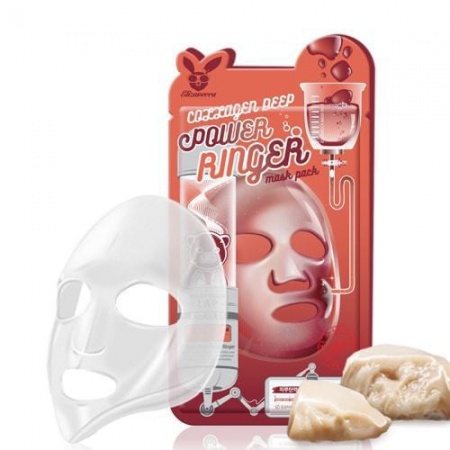 Elizavecca Маска для лица с Коллагеном - COLLAGEN DEEP POWER Ringer mask pack
