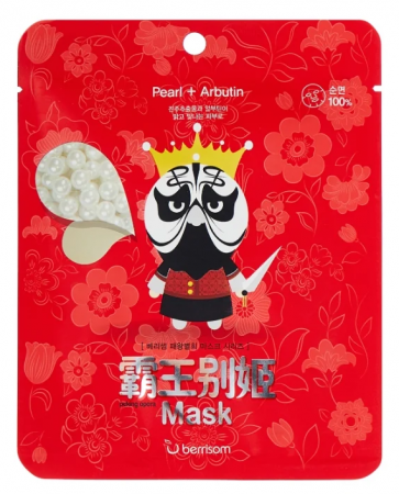 BERRISOM Маска тканевая для лица Peking Opera Mask Series (King)