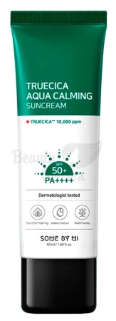 SOME BY MI Успокаивающий солнцезащитный крем Truecica Aqua Calming Sun Cream SPF50+ PA++++