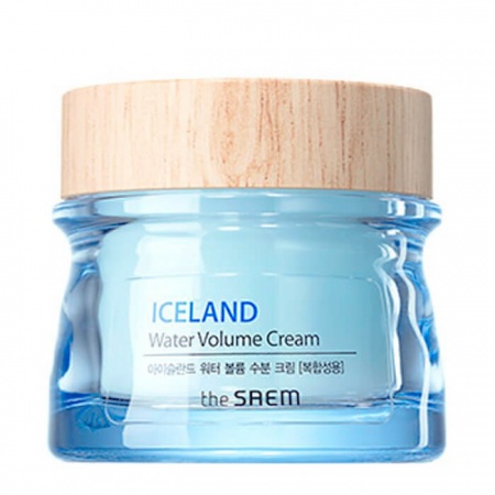 фотоThe SAEM Крем минеральный -  Iceland Water Volume Hydrating Cream(For Combination Skin) 80мл бьюти сизон