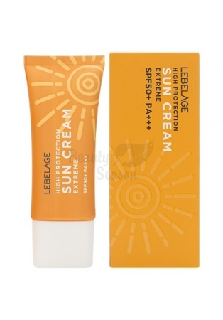 LEBELAGE Cолнцезащитный крем длительного действия High Protection Long Lasting Sun Cream SPF50+ PA++