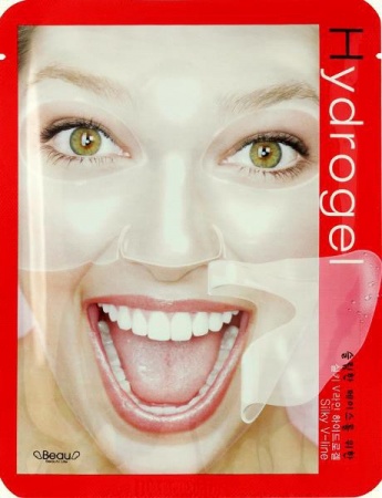 BeauuGreen Моделирующая гидрогелевая маска для контура лица - Silky V-line Hydrogel Mask