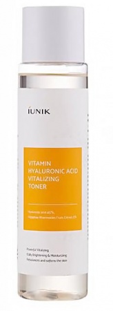 фотоiUNIK Витаминный тонер с гиалуроновой кислотой - Vitamin Hyaluronic Acid Vitalizing Toner, 200мл бьюти сизон