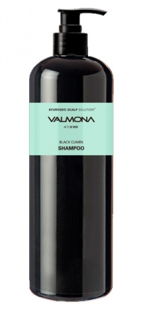 фото evas шампунь для волос valmona  ayurvedic scalp solution black cumin shampoo beauty