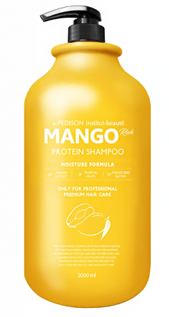 фото evas  шампунь для волос манго -  pedison institut-beaute mango rich protein hair shampoo, 500 мл beauty