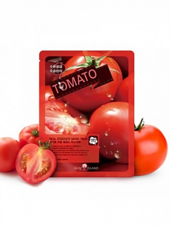 MAY ISLAND Маска для лица томат - Tomato Real Essence Mask Pack